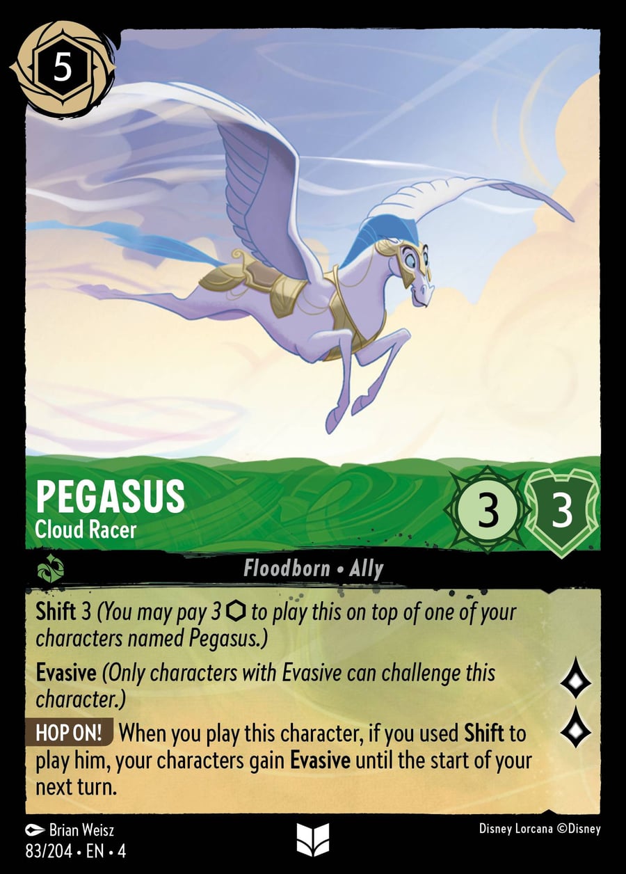 Pegasus - Cloud Racer card art