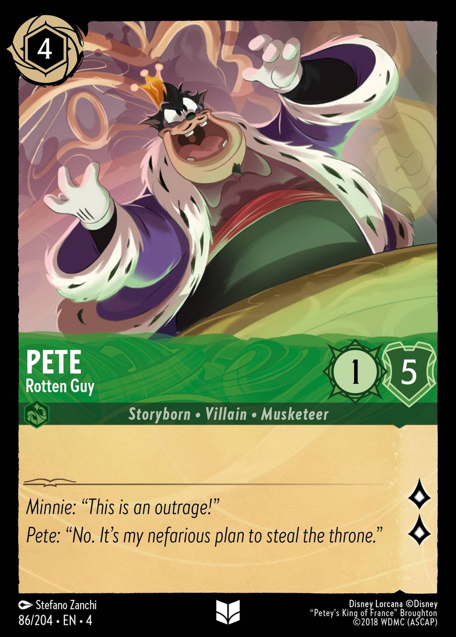 Pete - Rotten Guy card art