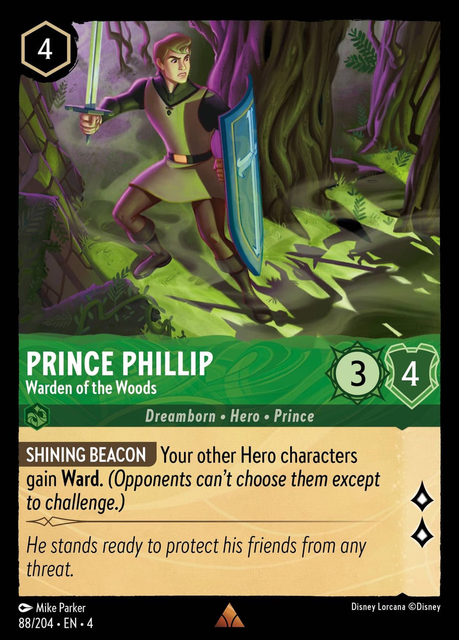 Prince Phillip - Warden of the Woods card art