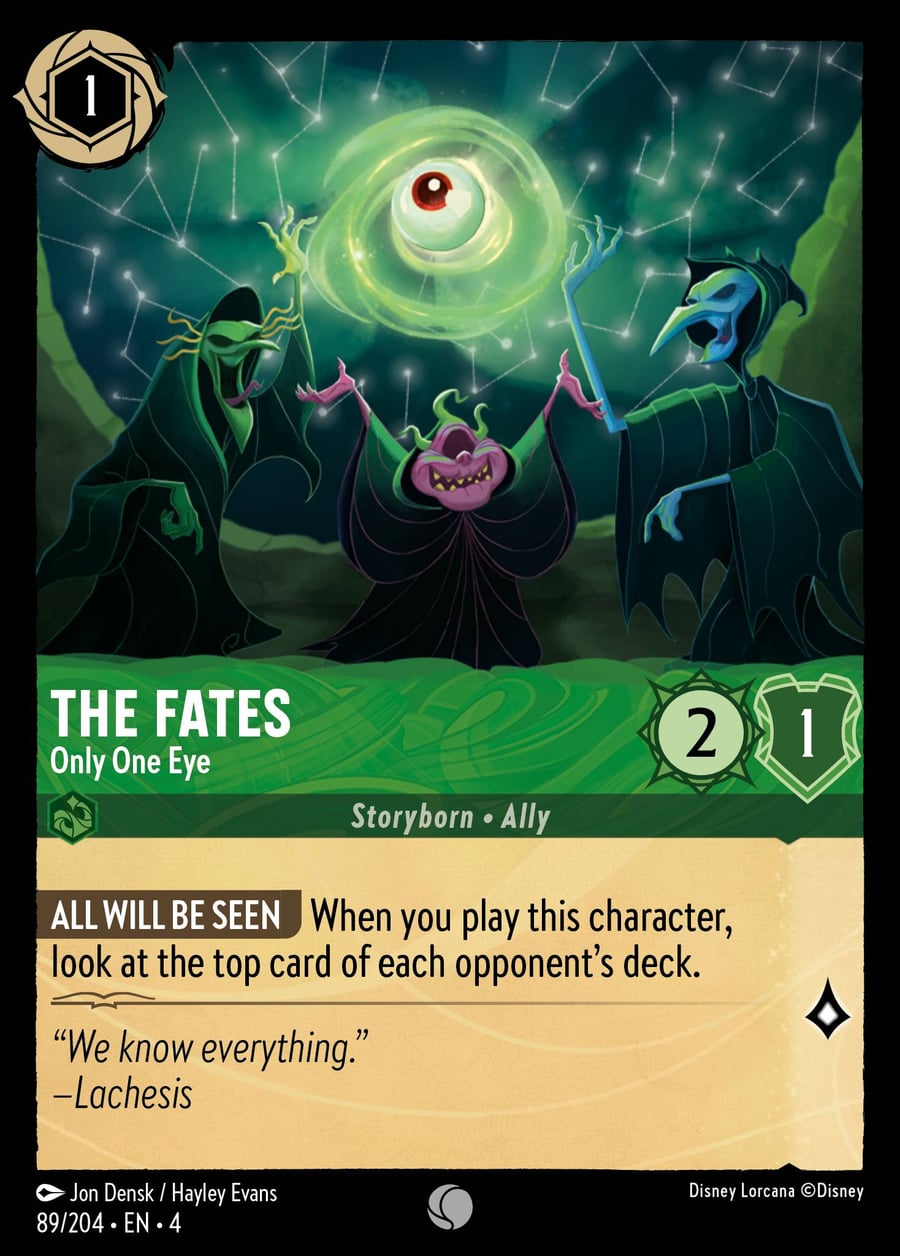 The Fates - Only One Eye card art