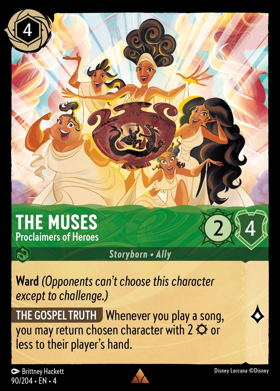 The Muses - Proclaimers of Heroes card art