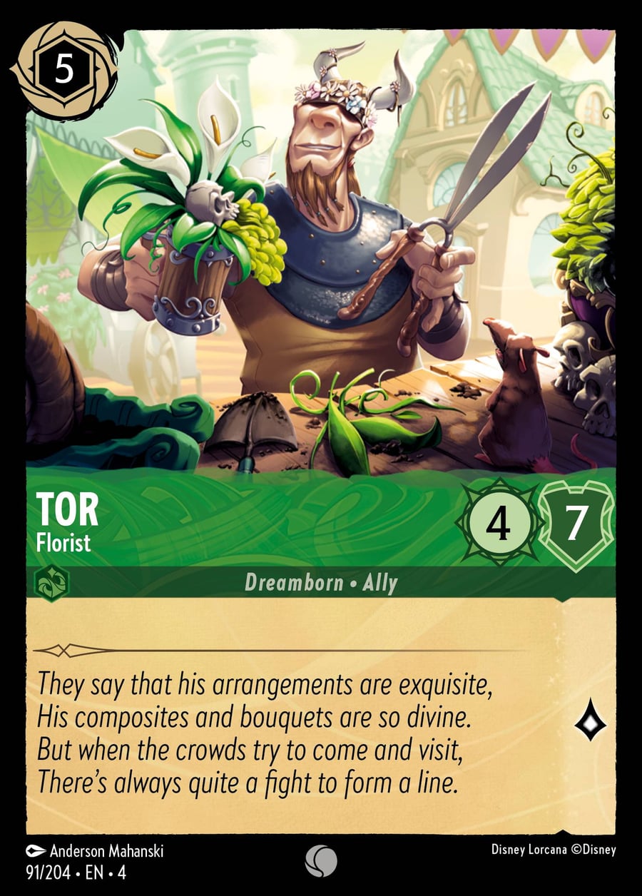 Tor - Florist card art