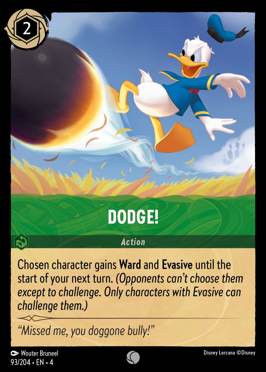 Dodge! card art