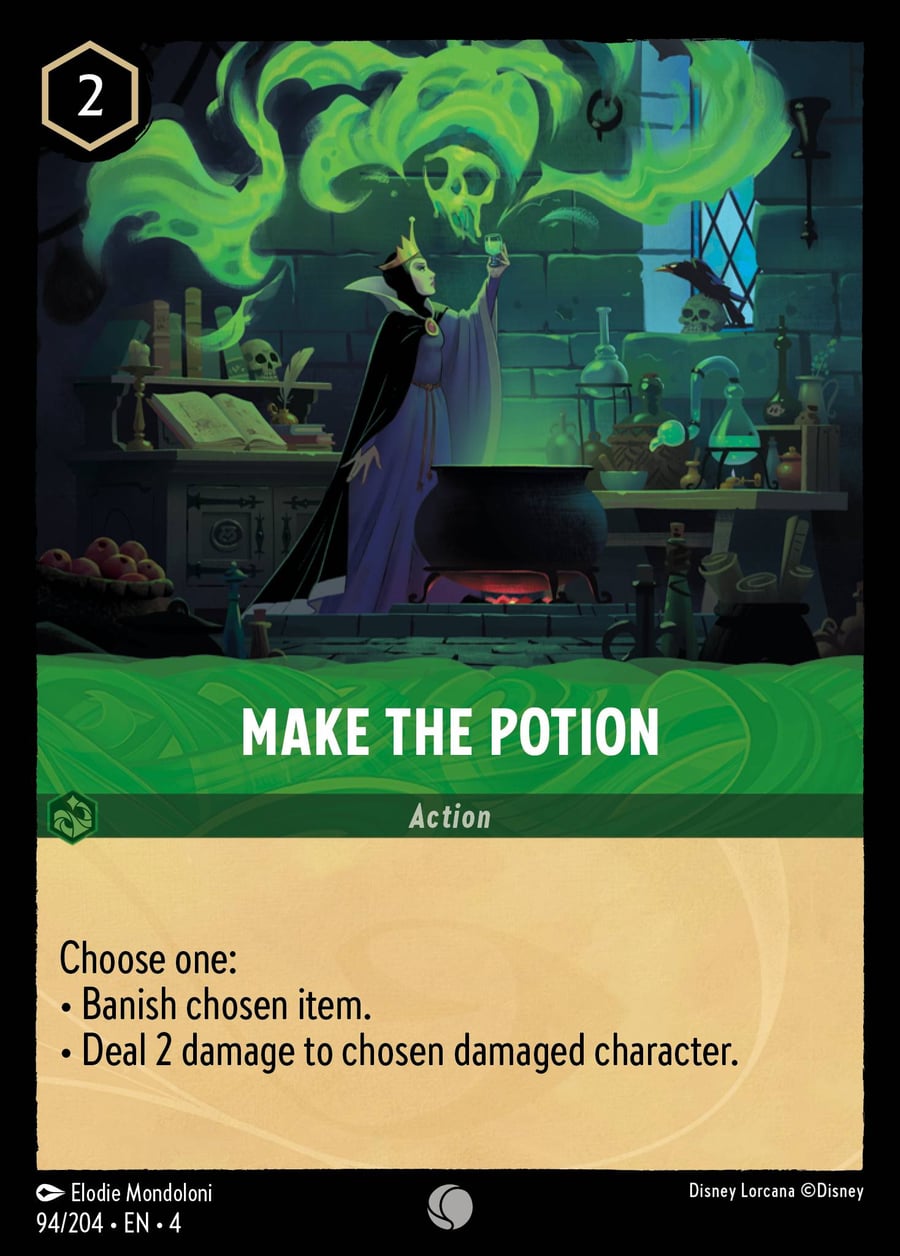 Make the Potion card art