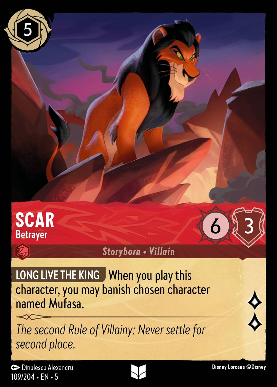 Scar - Betrayer card art