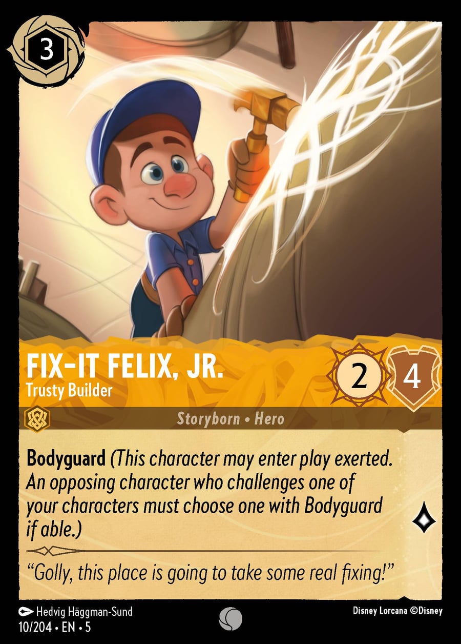 Fix-It Felix, Jr. - Trusty Builder card art