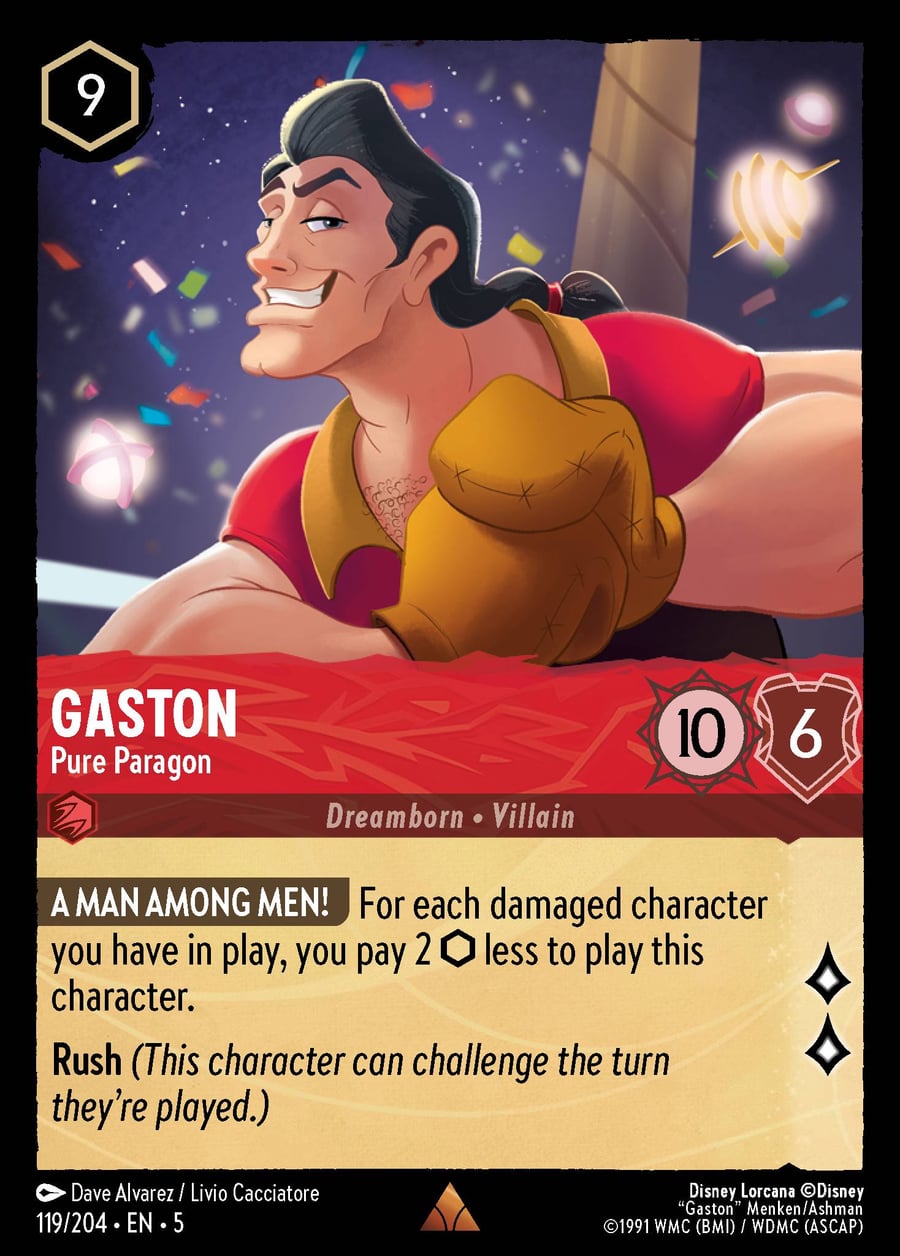 Gaston - Pure Paragon card art