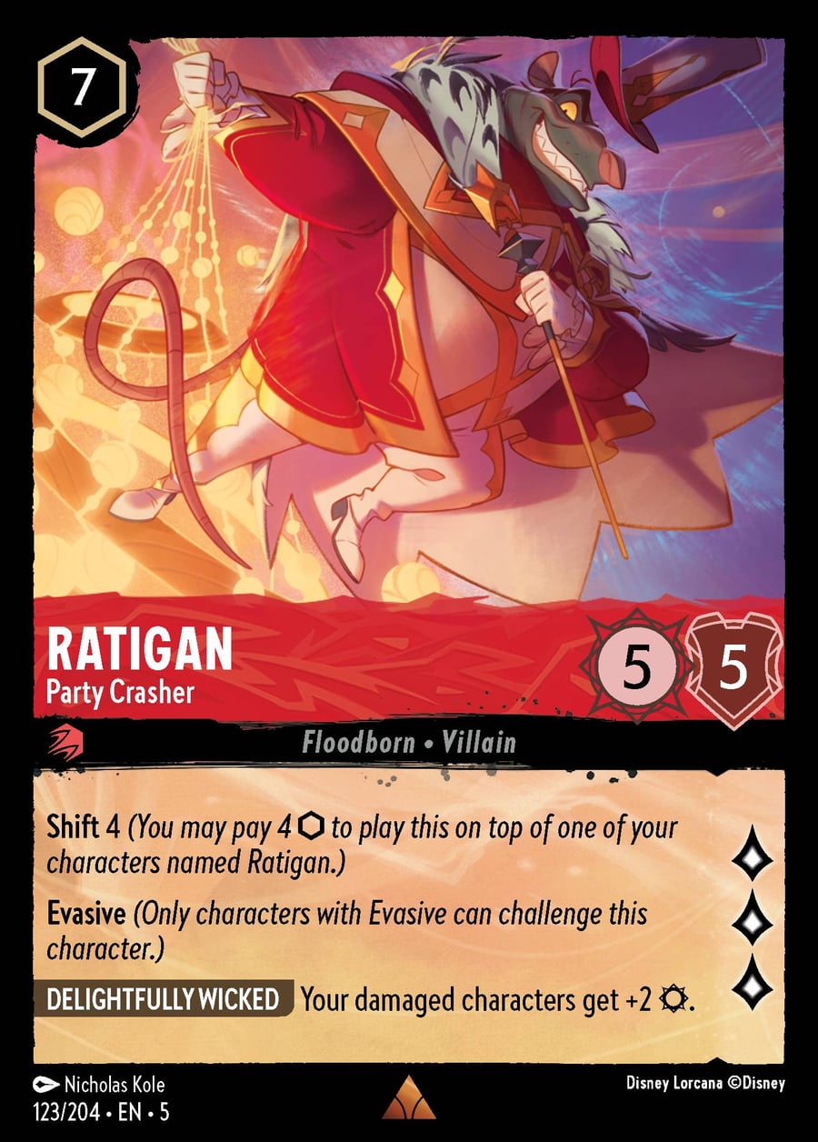 Ratigan - Party Crasher card art