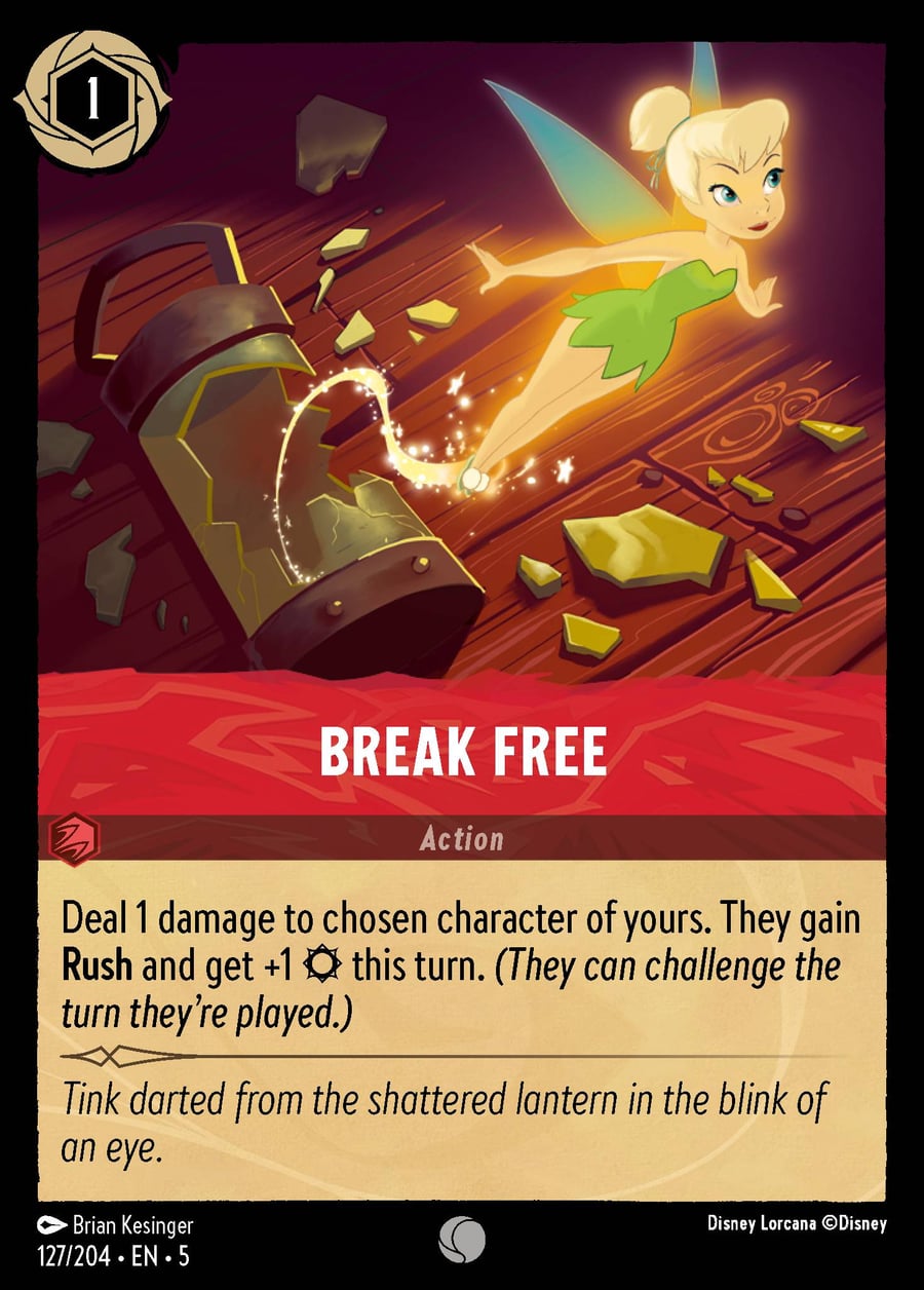 Break Free card art