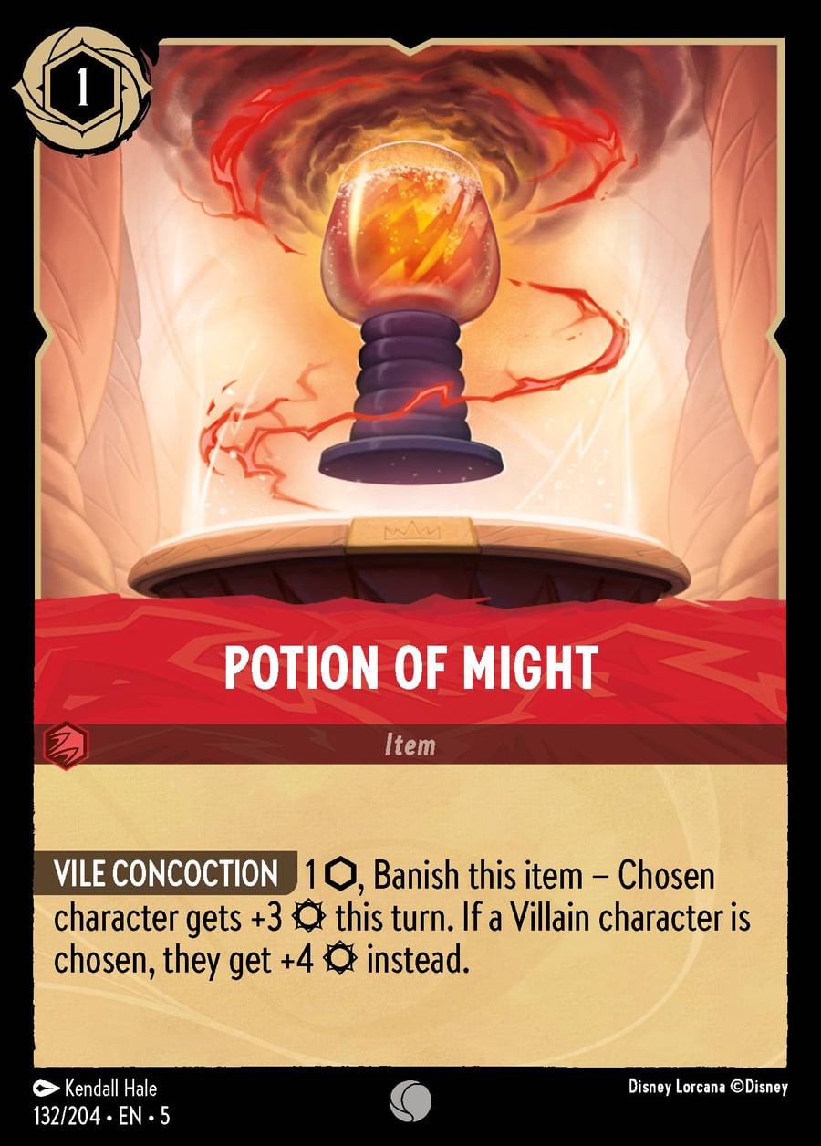 Potion of Might card art