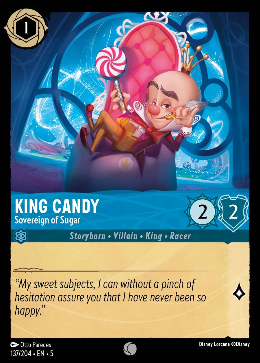King Candy - Sovereign of Sugar card art