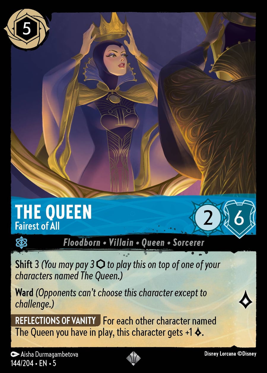 The Queen - Fairest of All card art
