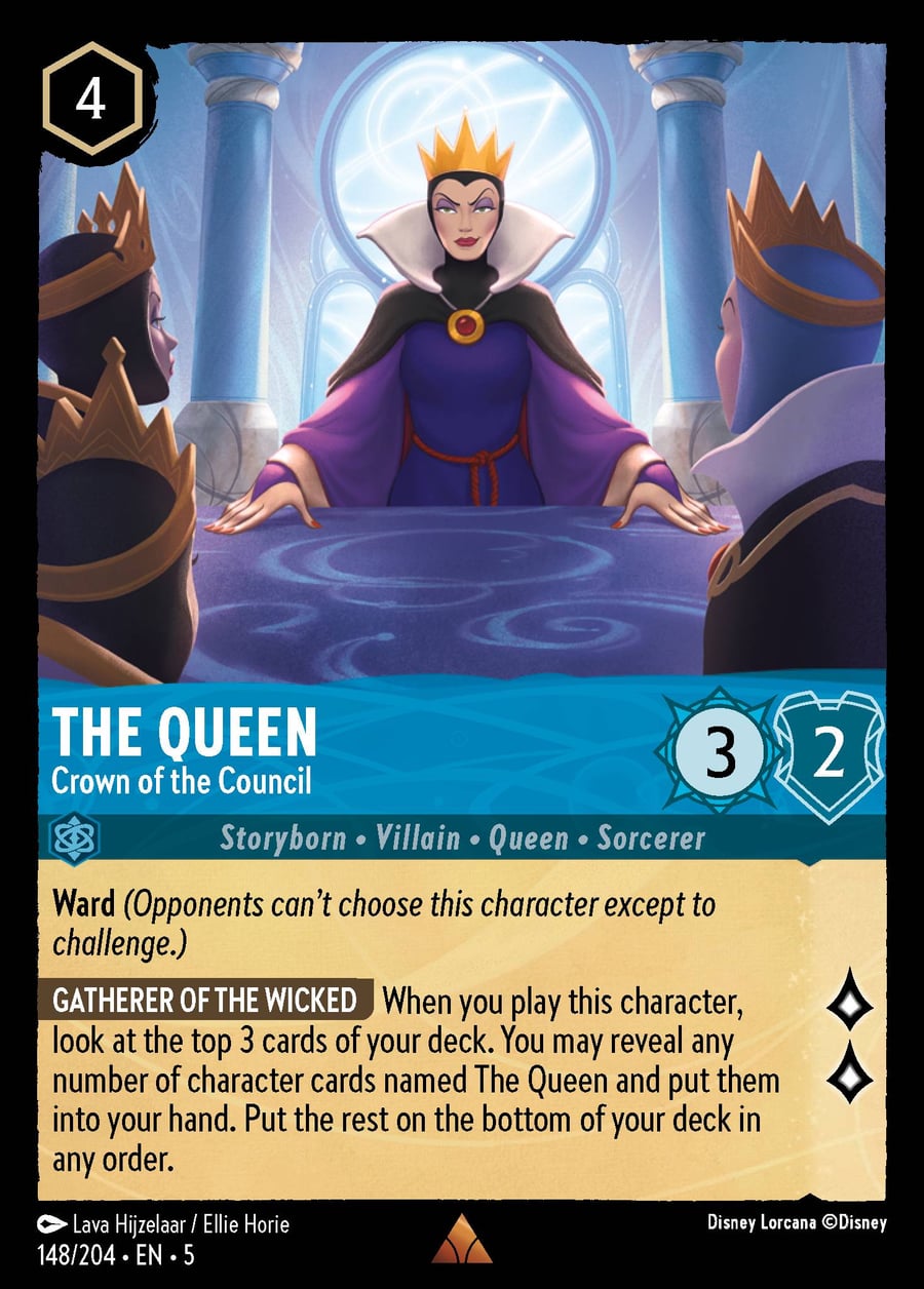 The Queen - Crown of the Council card art