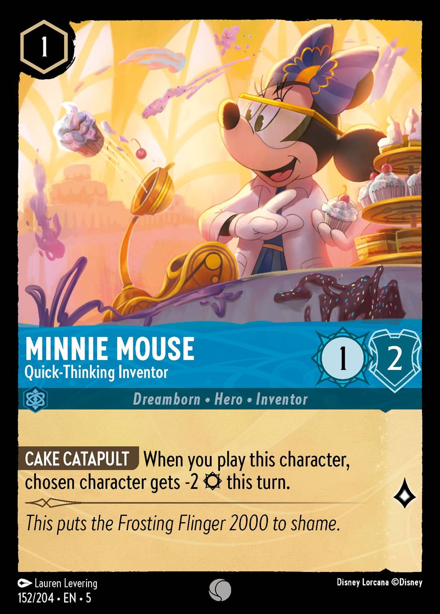 Minnie Mouse - Quick-Thinking Inventor card art