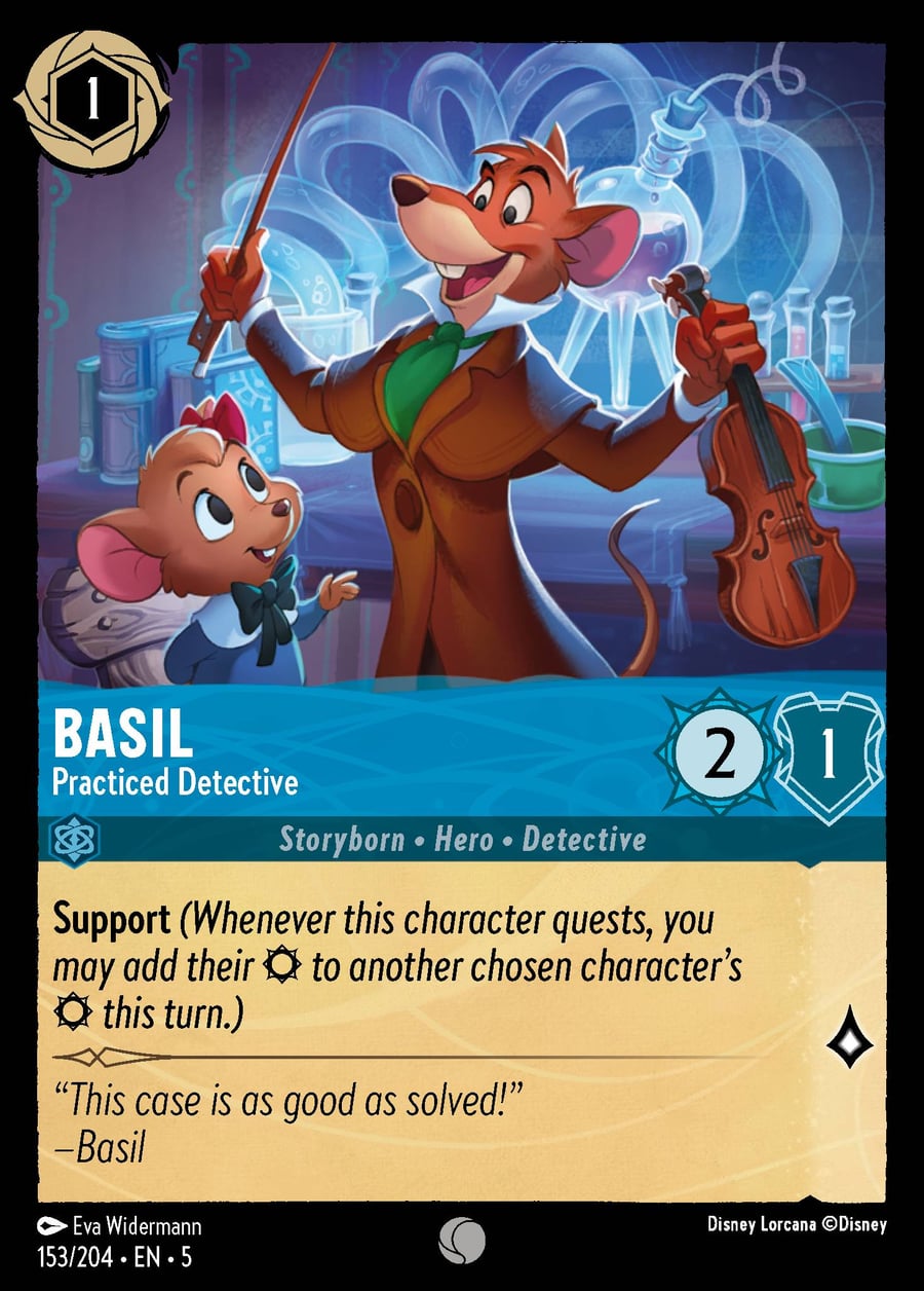 Basil - Practiced Detective card art