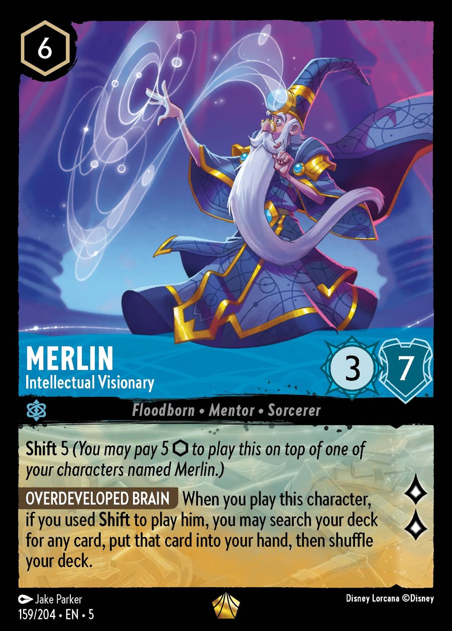 Merlin - Intellectual Visionary card art