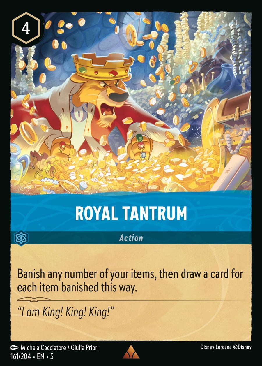 Royal Tantrum card art