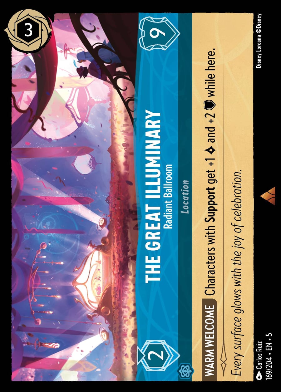 The Great Illuminary - Radiant Ballroom card art