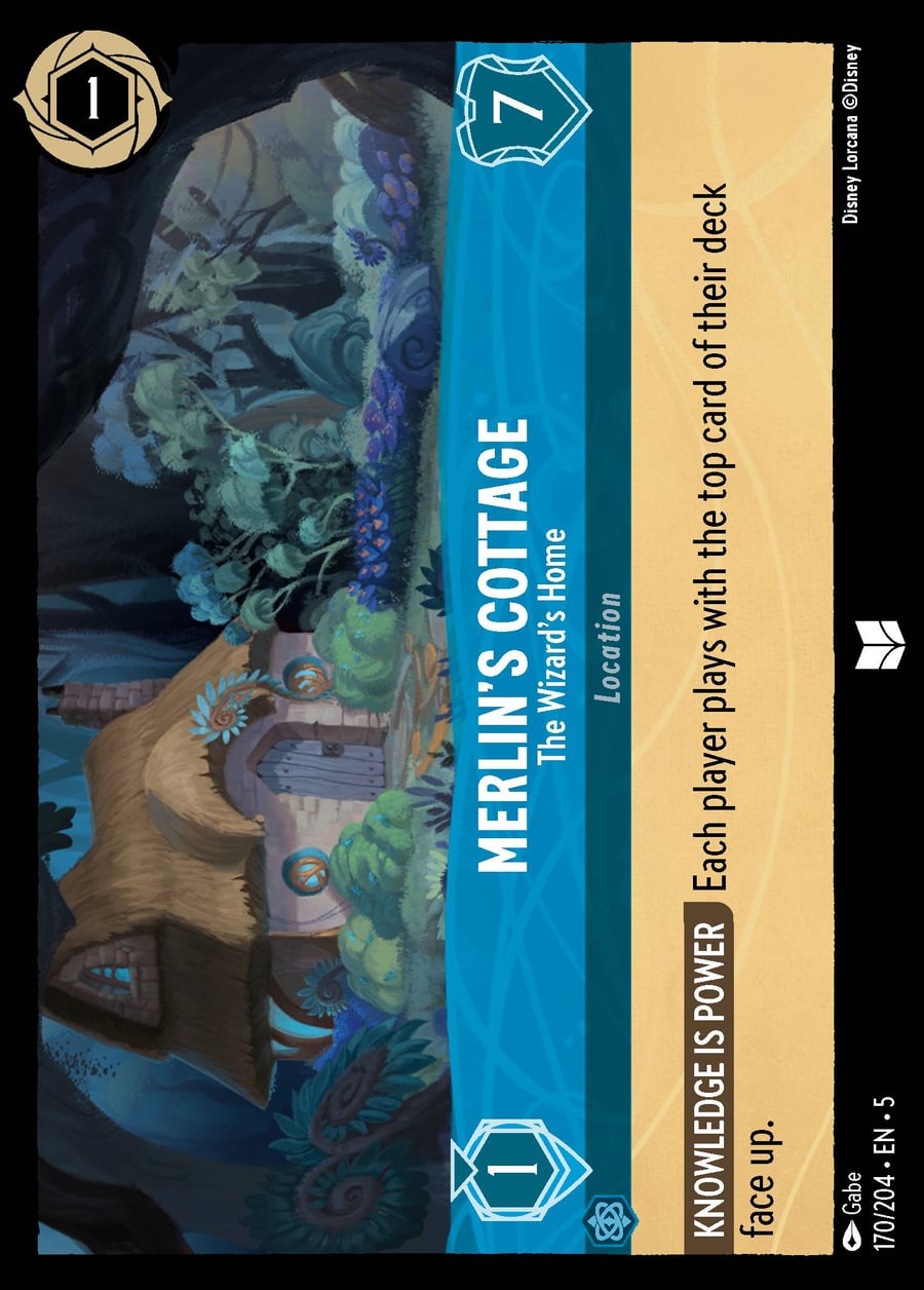 Merlin's Cottage - The Wizard's Home card art