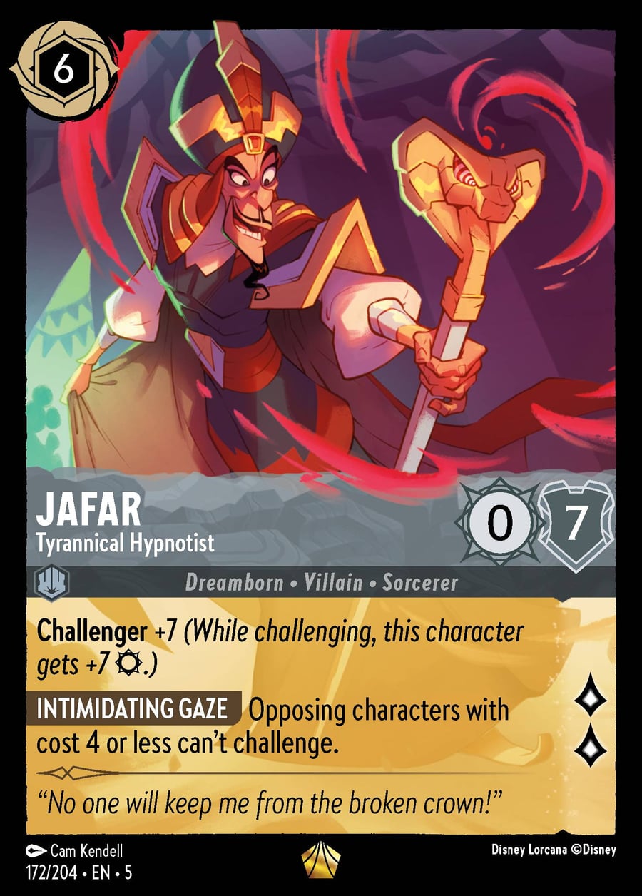 Jafar - Tyrannical Hypnotist card art