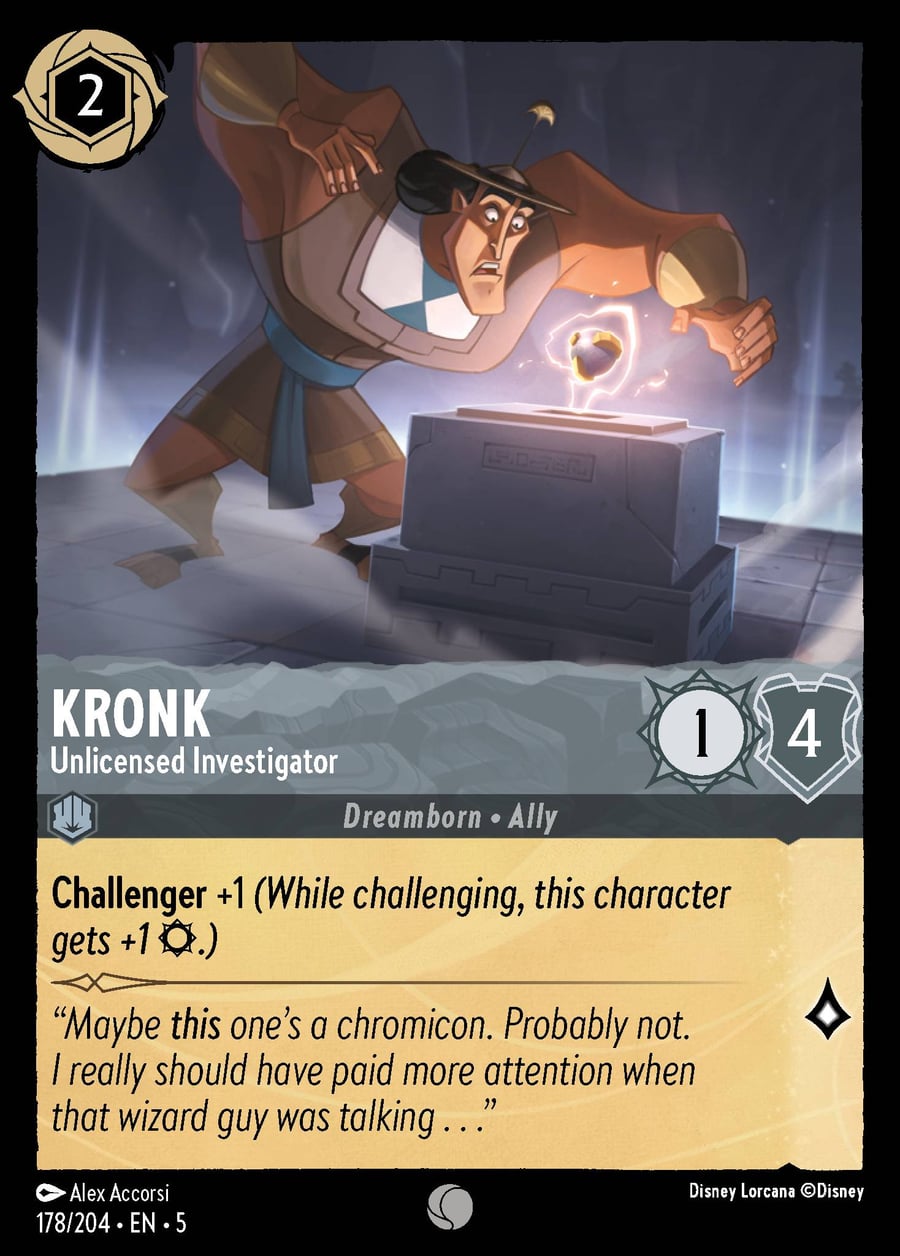 Kronk - Unlicensed Investigator card art