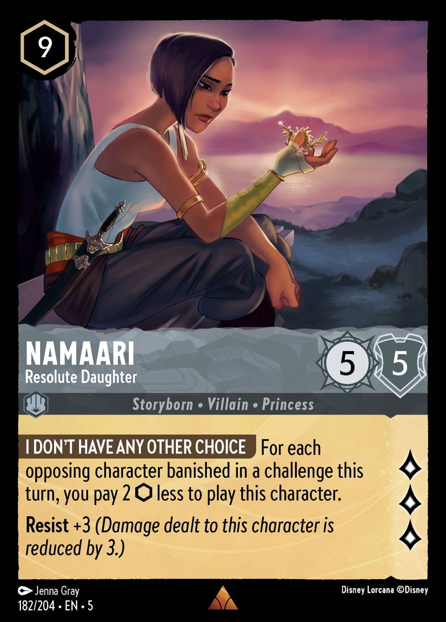 Namaari - Resolute Daughter card art