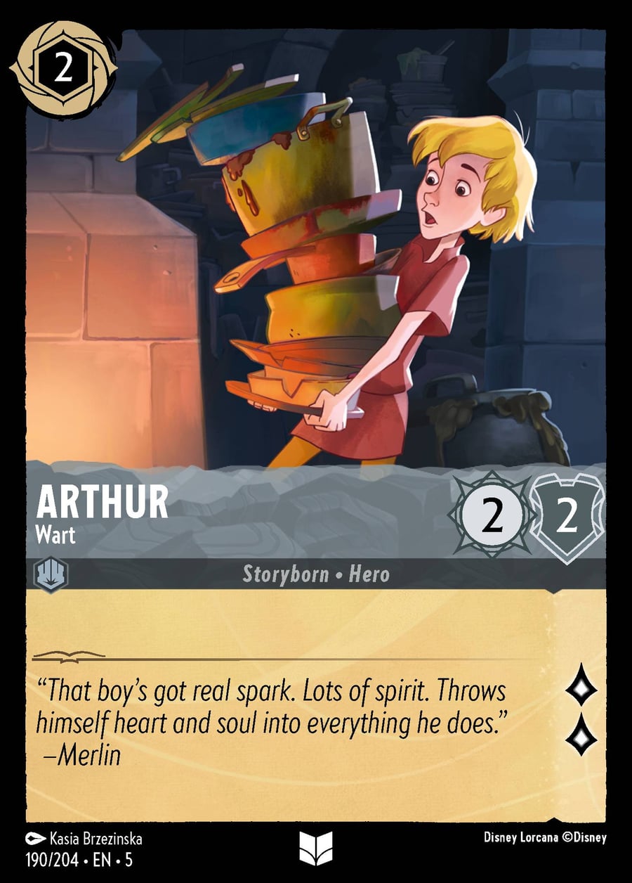 Arthur - Wart card art