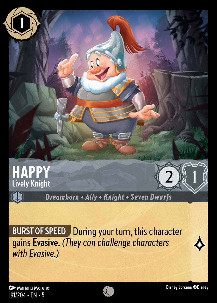 Happy - Lively Knight card art