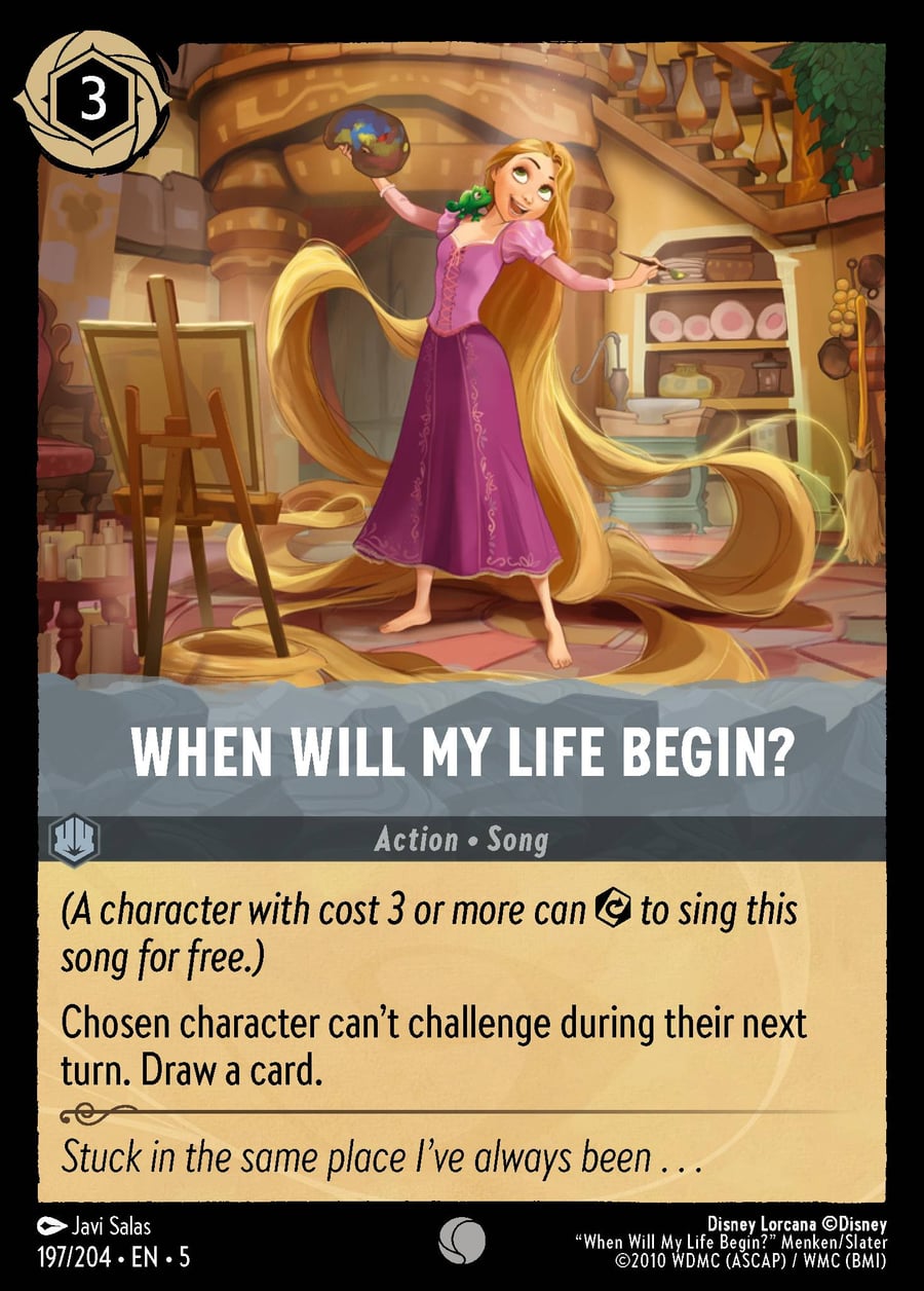 When Will My Life Begin? card art