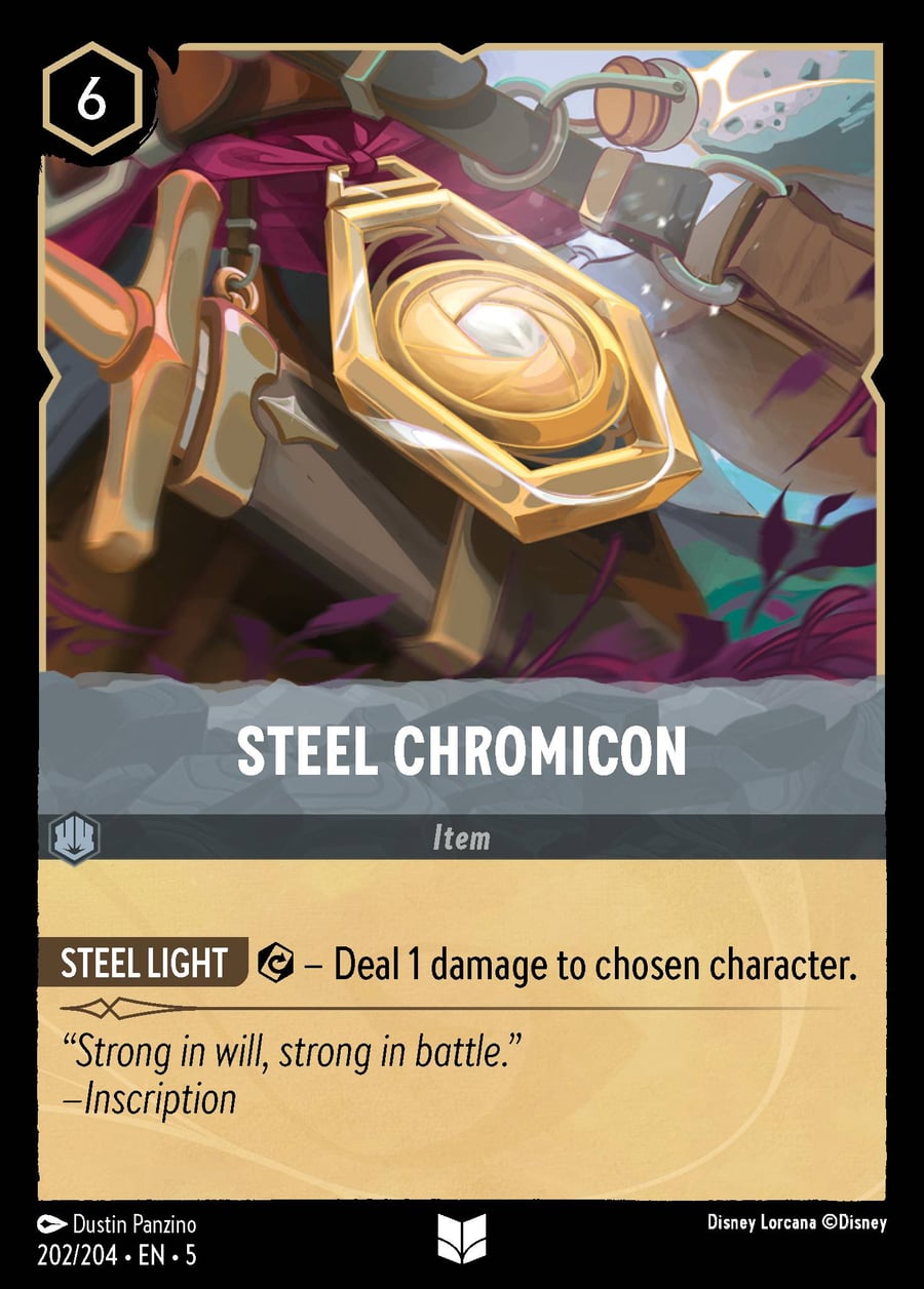 Steel Chromicon card art
