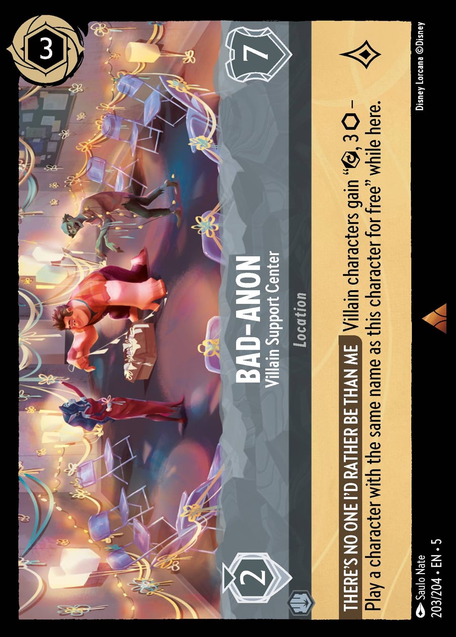 Bad-Anon - Villain Support Center card art