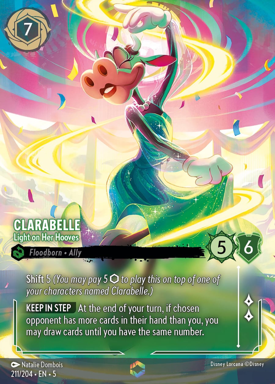 Clarabelle - Light on Her Hooves card art