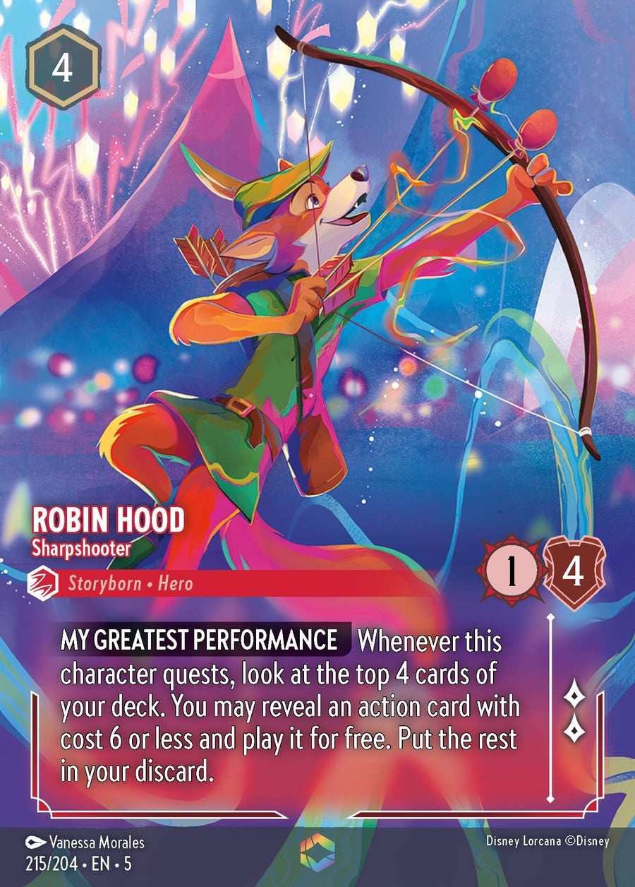 Robin Hood - Sharpshooter card art