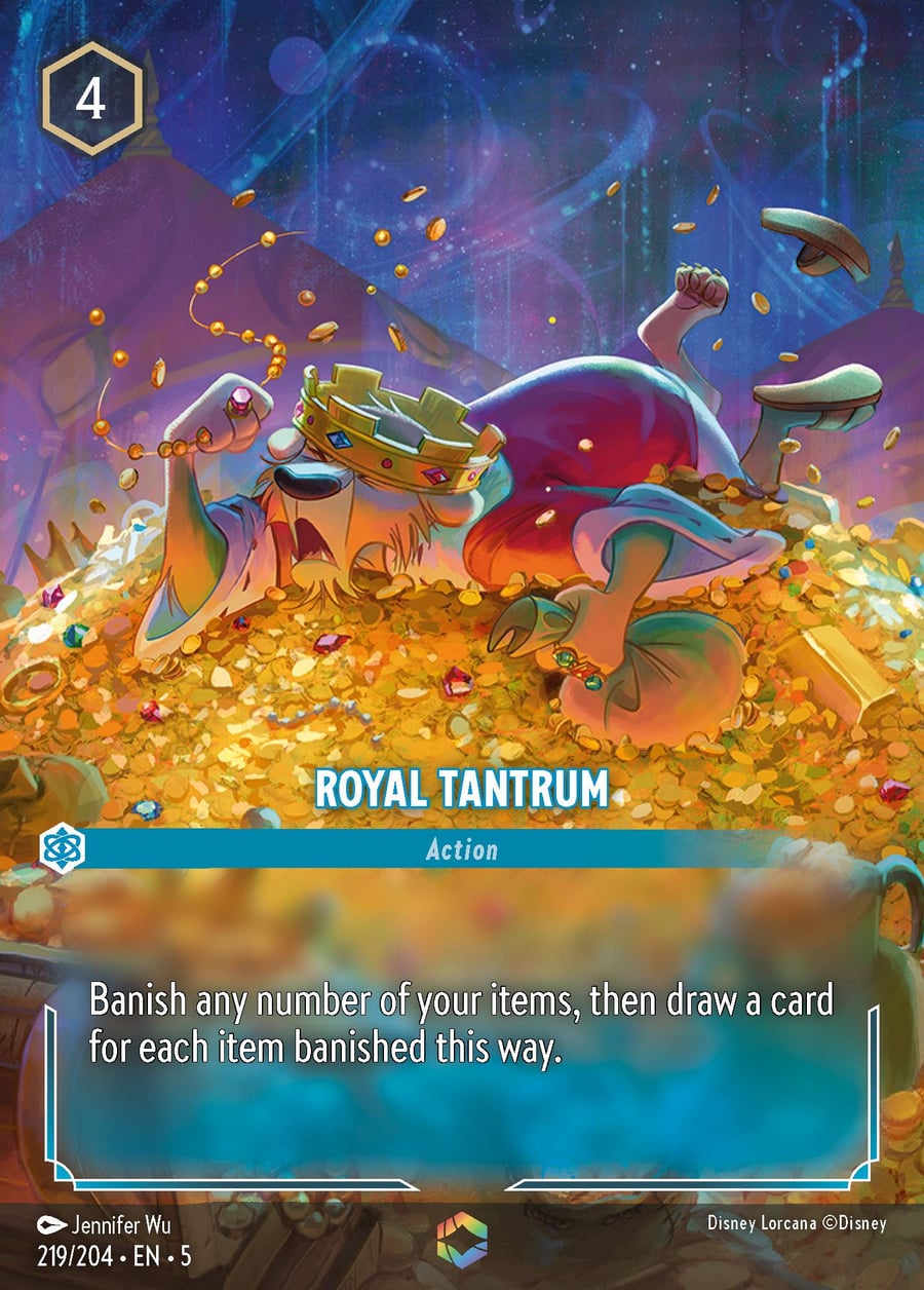 Royal Tantrum card art