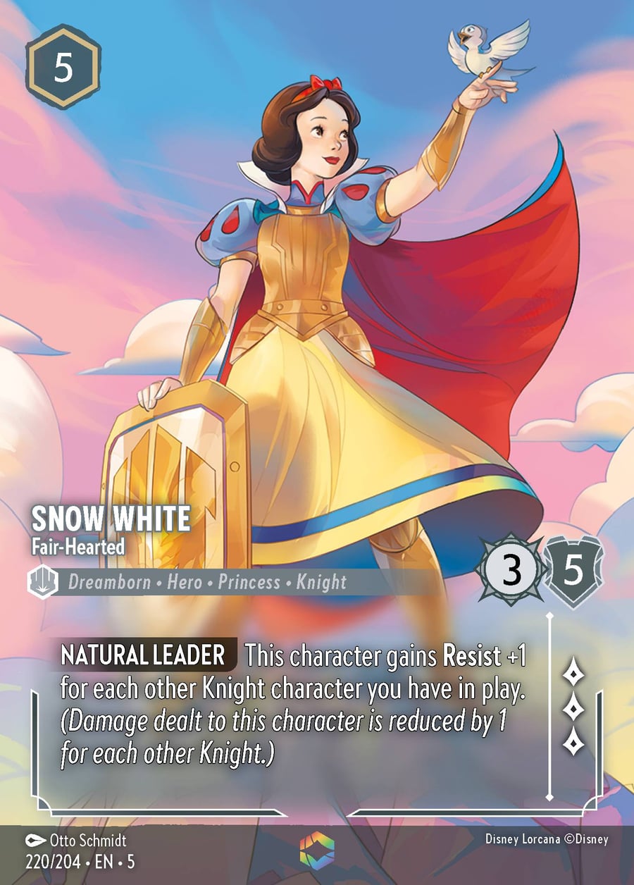 Snow White - Fair-Hearted card art