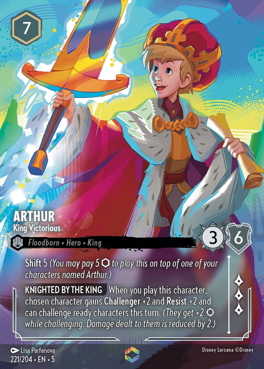 Arthur - King Victorious card art