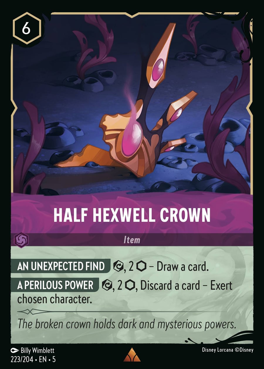 Half Hexwell Crown card art