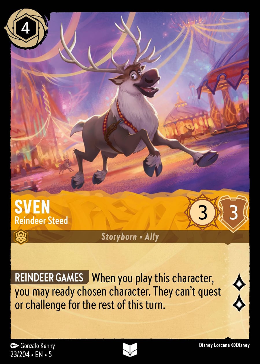 Sven - Reindeer Steed card art