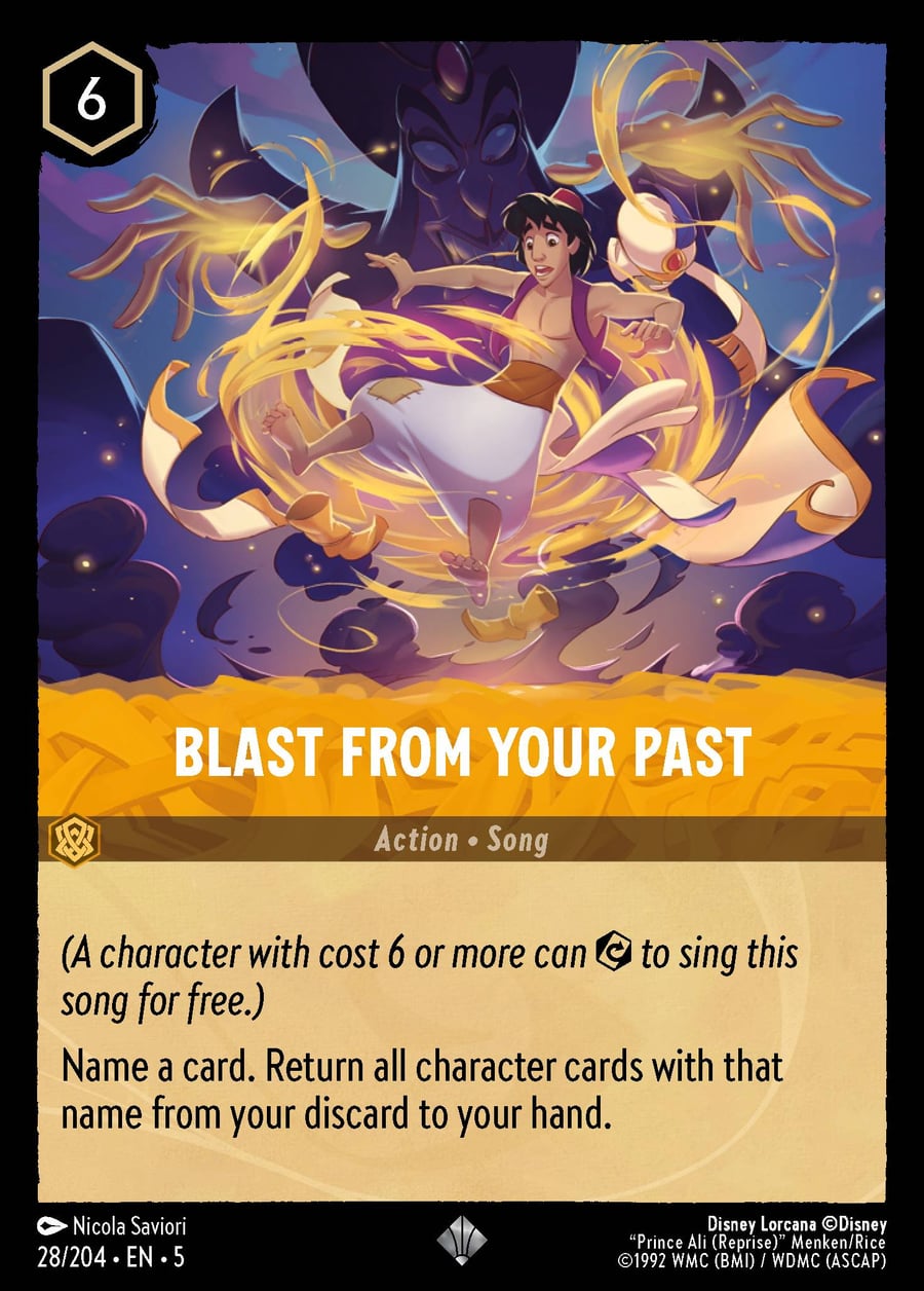 Blast from Your Past card art