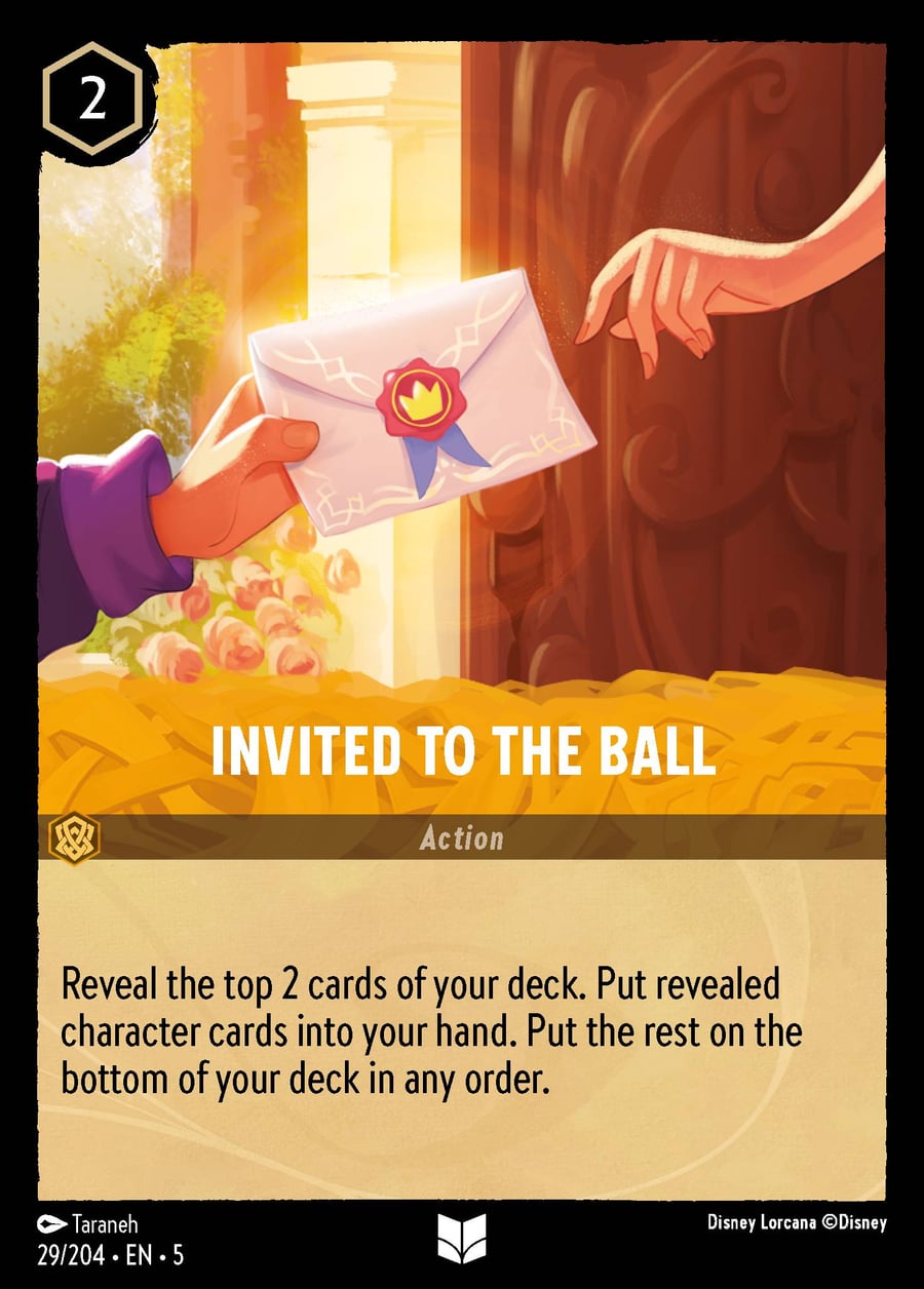 Invited to the Ball card art