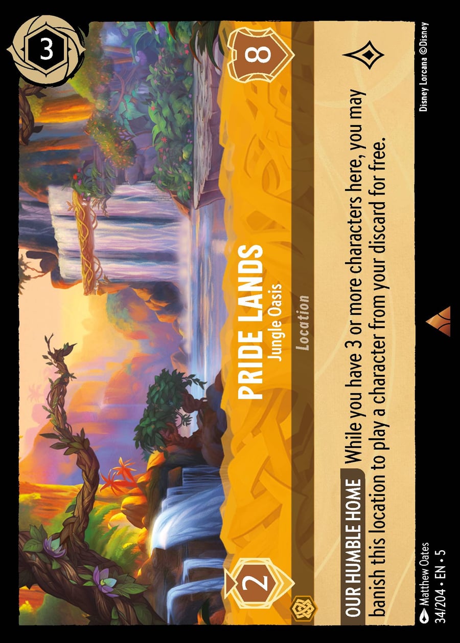 Pride Lands - Jungle Oasis card art