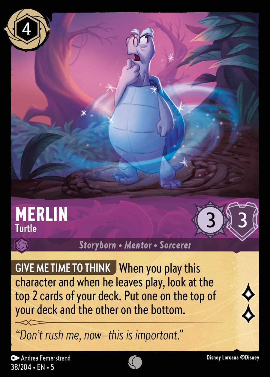 Merlin - Turtle card art