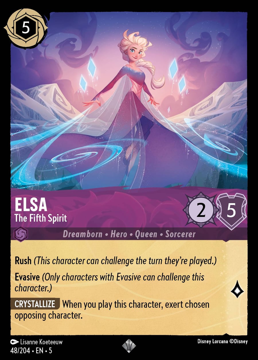 Elsa - The Fifth Spirit card art