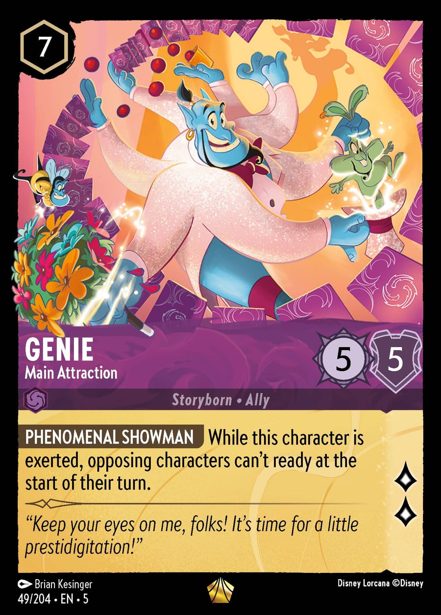Genie - Main Attraction card art