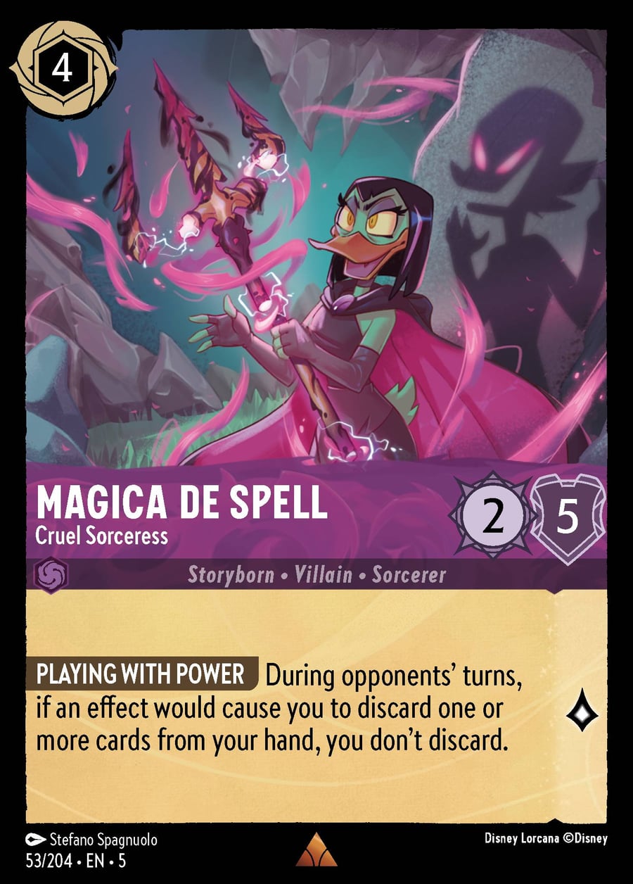 Magica De Spell - Cruel Sorceress card art