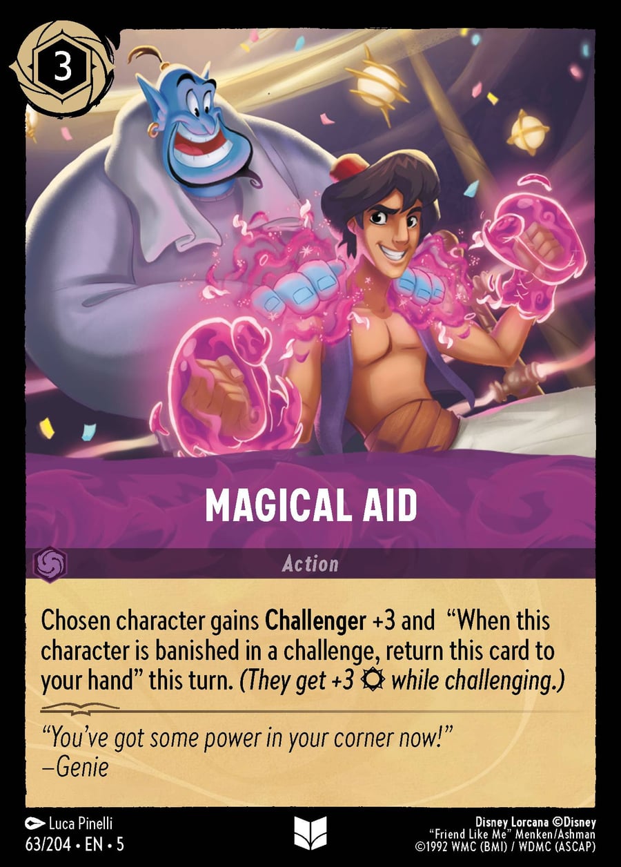 Magical Aid card art