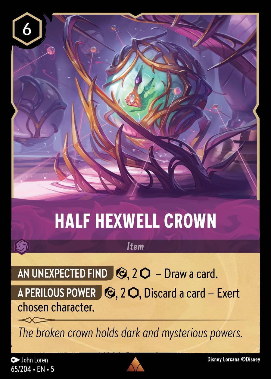 Half Hexwell Crown card art