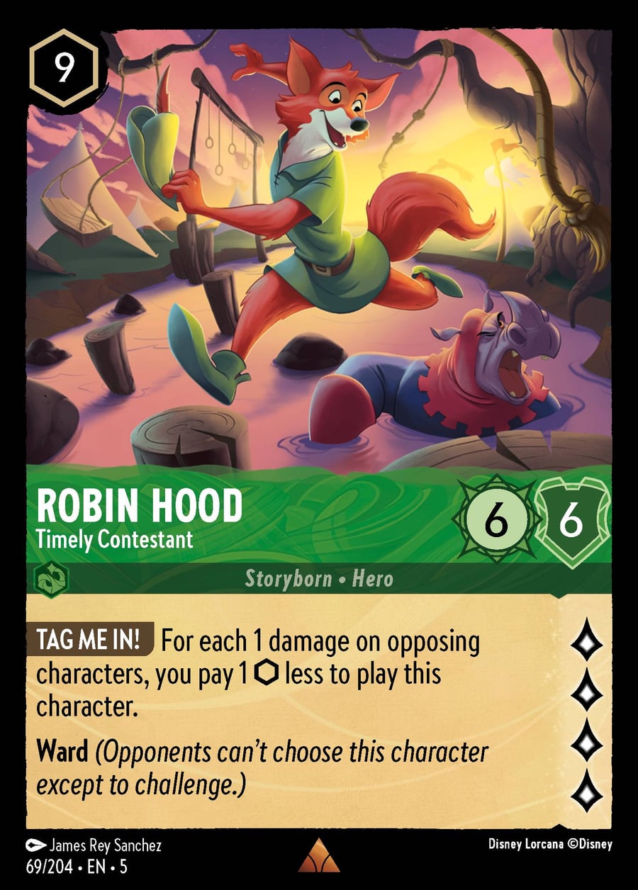 Robin Hood - Timely Contestant card art
