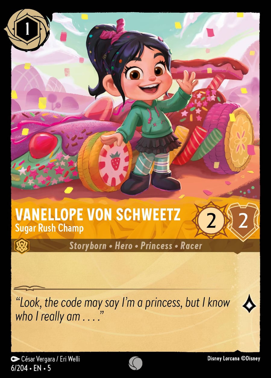 Vanellope von Schweetz - Sugar Rush Champ card art