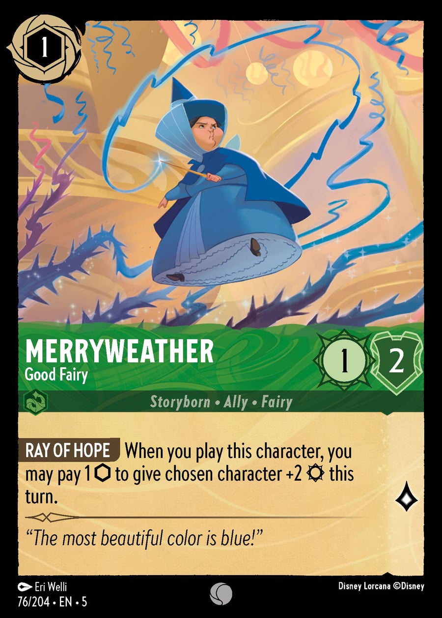 Merryweather - Good Fairy card art